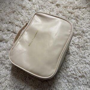 Beige Makeup Bag (NWOT)